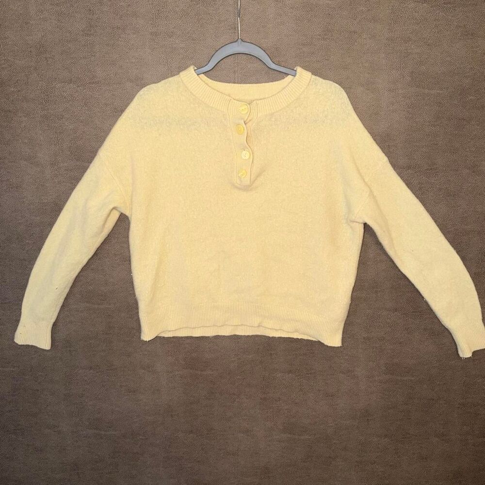 Abercrombie-fitch Women's Yellow Jumper